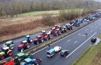 Париж заблокували французькі фермери