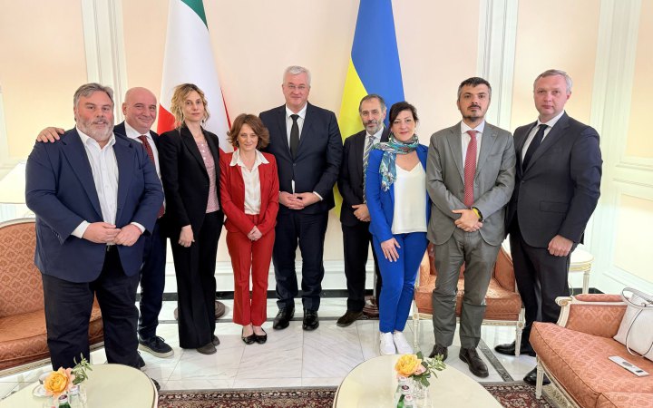 Сибіга зустрівся у Римі з італійськими парламентарями