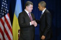Порошенко поговорил с Обамой