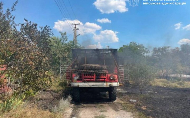 Окупанти повторно вдарили по рятувальниках на Запоріжжі