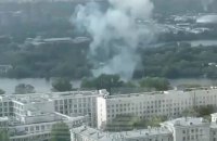 Унаслідок падіння одного з безпілотників у Підмосков’ї поранено двох людей (оновлено)
