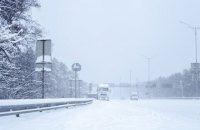 Завтра в Украине будет идти снег, днем до +3