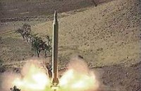 Иран провел испытание баллистической ракеты