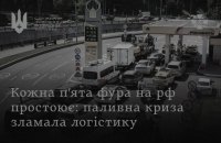 На Росії стрімко дорожчають вантажоперевезення: тарифи за рік зросли майже на 30%, – СЗРУ