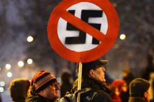 В Дрездене прошла акция протеста против неонацистов
