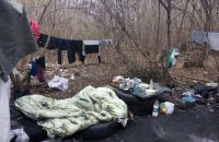 6-месячный малыш три дня жил в шалаше в лесополосе под Харьковом