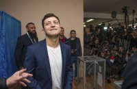 Екзит-поли: Зеленський виграв вибори президента України з величезним відривом