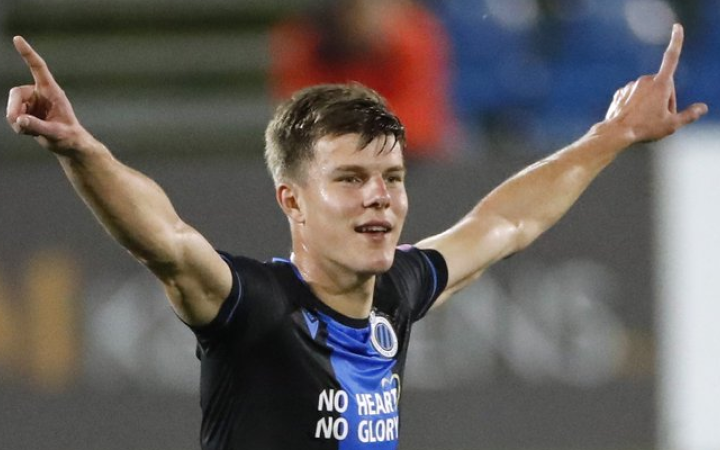 Соболь забив витончений гол за "Брюгге" у чемпіонаті