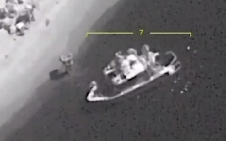 Авіація ВМС ліквідувала катер російських окупантів