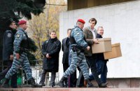 В Одессе в ТИК привезли протокол без цифр