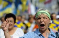 Оппозиция пожаловалась на избиение милицией своих агитаторов