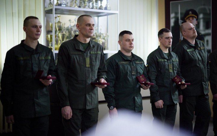 День Нацгвардії: Зеленський нагородив військовослужбовців НГУ