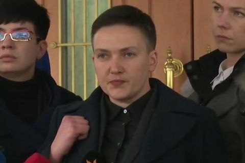 Савченко закликала до військового перевороту