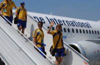 Сборная Украины отправилась в Англию 