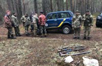 В Чернобыльской зоне задержали сталкеров-браконьеров
