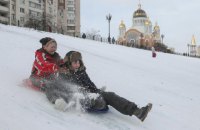 В Києві випало майже 30 сантиметрів снігу
