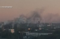 У російському Воронежі імовірно горіло підприємство «Воронежсинтезкаучук»