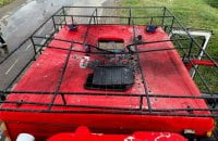 Росіяни повторно атакували рятувальників під час гасіння пожежі на Нікопольщині