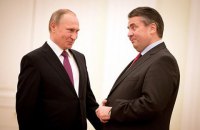Голова МЗС Німеччини підтримав заяву Путіна про миротворців на Донбасі