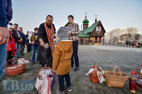 В воскресенье в Киеве кратковременный дождь