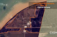 Журналісти опублікували супутникові знімки після пожежі на полігоні ППО в російському Єйську