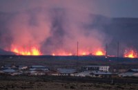 Вулкан в Ісландії вивергається вп'яте з грудня