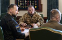 Зеленський провів наради з головкомом, СБУ і Секретарем РНБО щодо потреб фронту 
