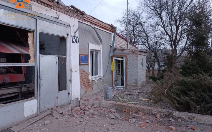 Окупанти обстріляли приміщення пожежної частини у Гуляйполі