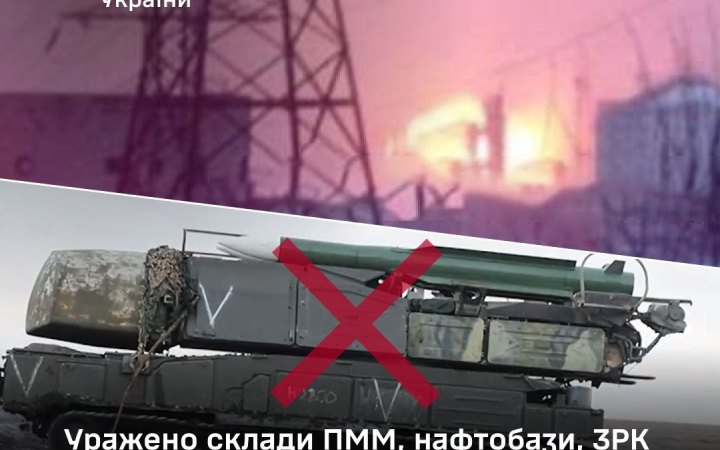 Сили оборони уразили російські нафтобази у Криму, ворожий ЗРК “Бук-М1” та командний пункт противника