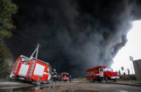 Загрязнение воздуха из-за пожара на нефтебазе не превышает норму