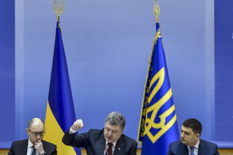 Кабмин проведет заседание с участием Порошенко и Гройсмана 8 сентября