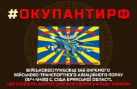 "Час підрізати "лєтунам" крильця": у ГУР оприлюднили дані військових 566 авіаційного полку РФ