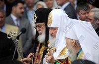 С Кириллом в Киеве помолились 1 тыс. человек