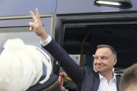 Президент Польши прибыл с визитом в Украину