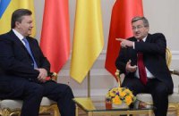 Коморовский не считает нужным быть посредником между Януковичем и Тимошенко