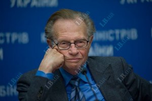 Ларри Кинг встретился с губернатором Днепропетровской области