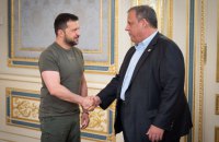 Зеленський зустрівся із американським ексгубернатором, кандидатом у президенти США Крістофером Крісті