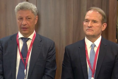 СБУ начала расследование визита Бойко и Медведчука в Москву