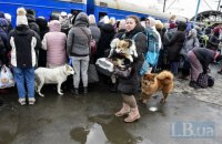 З Ірпеня евакували майже 2500 людей