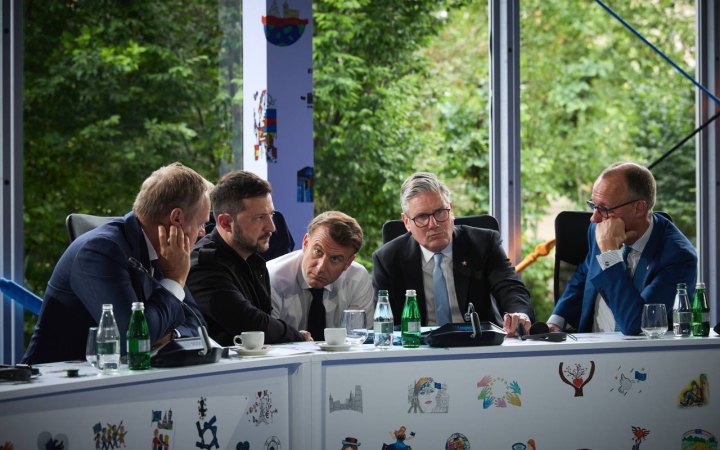 Зеленський і лідери «коаліції охочих» зателефонували Трампу (оновлення)