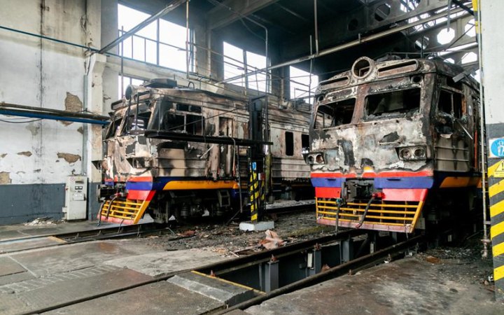 У Фастові через удар Росії знищено 27 вагонів приміських поїздів, - Мінрозвитку