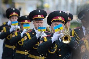 В Черкассах оркестр снова вышел на акцию протеста