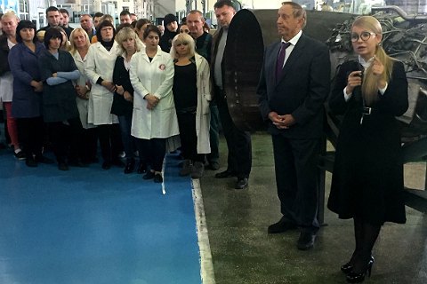 Тимошенко: Украина делает вертолеты на уровне мировых стандартов