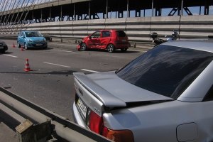ДТП в Киеве: три машины разбились из-за лихача