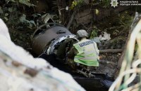 Вибухотехніки знешкодили ще дві нездетоновані балістичні ракети, якими ворог вчора атакував Київ