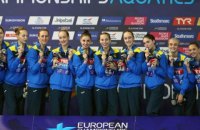 Украина выиграла "серебро" в синхронном плавании на объединенном чемпионате Европы