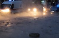 На Караваєвих дачах у Києві прорвало теплотрасу