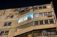 Ворог завдав удару БпЛА по будинку в Харкові, є постраждалі (оновлено)
