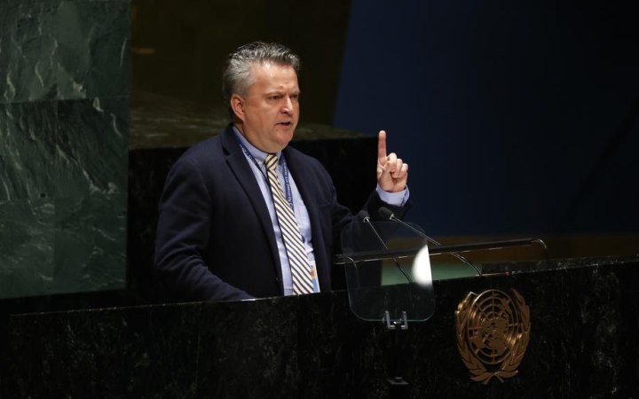 ​Лише 3% російських боєприпасів уражають військові цілі, 97% б'ють по мирних містах та інфраструктурі, – Кислиця в ООН