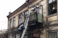 В Одессе произошел обвал в жилом двухэтажном доме, людей эвакуировали